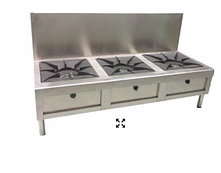 BẾP HẦM CÔNG NGHIỆP 3 HỌNG
