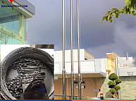 Cột cờ inox NP01 – Bền đẹp chuẩn quốc gia, xuất hóa đơn VAT, bảo hành dài hạn